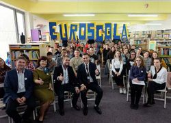 Vranov: medzi študentov Cirkevnej spojenej školy zavítal podpredseda NR SR Doc. PhDr.Martin Klus, PhD. MBA 4II