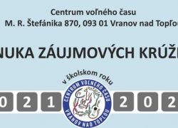 Vranov: ponuka záujmových krúžkov CVČ CVC I
