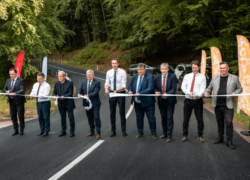 Ďalšie zmodernizované kilometre na ceste okolo Domaše Cesty
