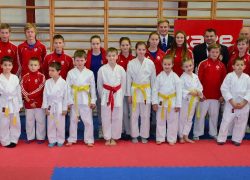 1. kolo žiackej ligy v spojení s majstrovstvami kraja v Košiciach Karate