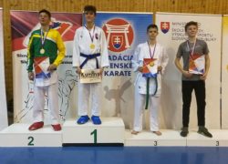Karatista Marko Petro získal 3. miesto v 2. kole Slovenského pohára v Šuranoch Petro